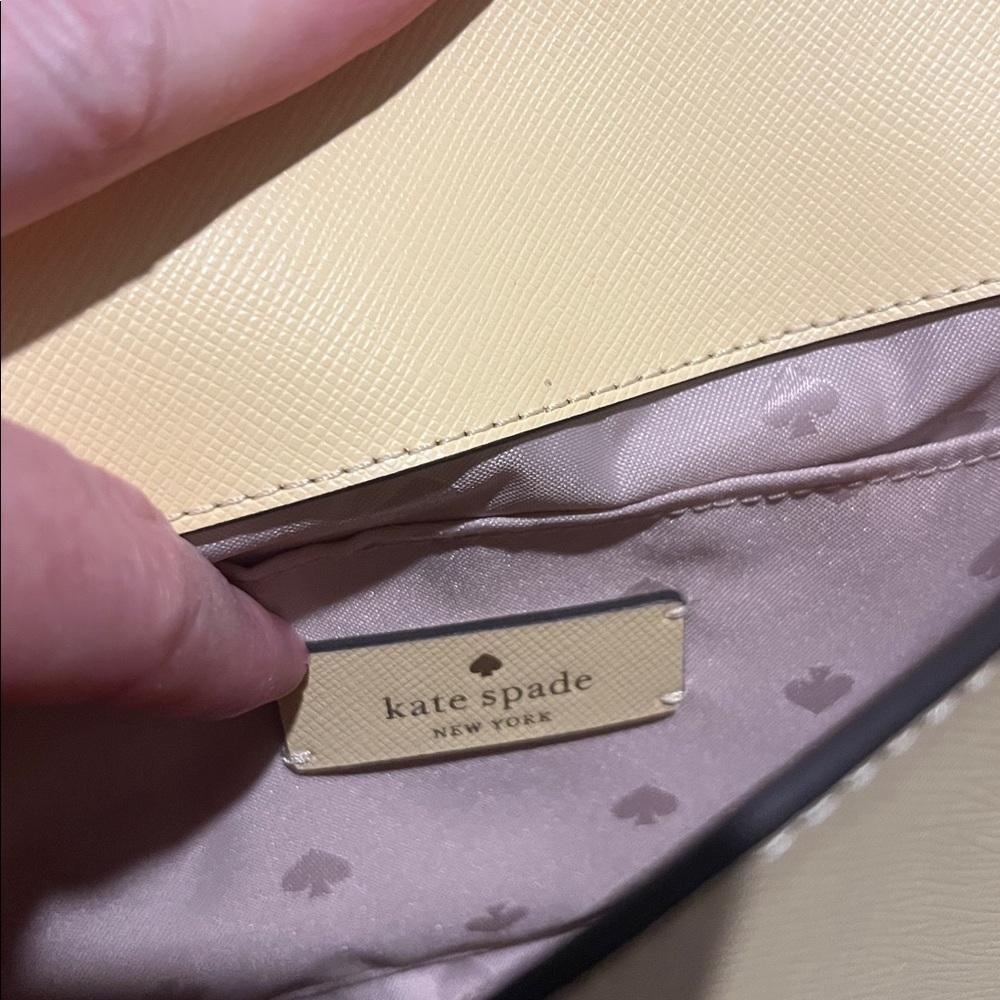 Kate Spade Laurel Way Greer Crossbody Bag in Daybreak/ Pale Yellow - Picture 10 of 12